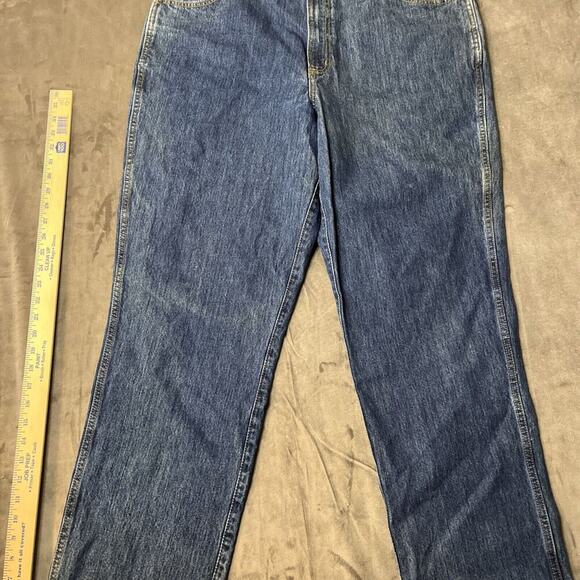 CINCH‎ Jeans 38x32 Mens Relaxed Fit Green Label Medium Stonewash Blue Denim - Picture 1 of 10